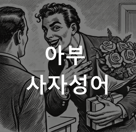아부 사자성어