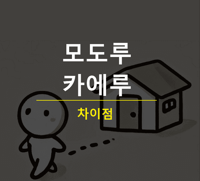 모도루 카에루 차이 카에리마스 모도리마스