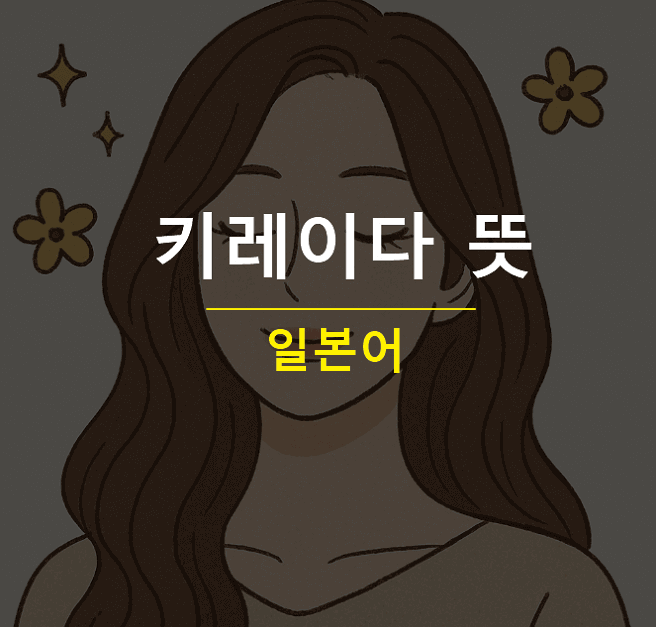 키레이다 뜻 키미와키레이다 의미